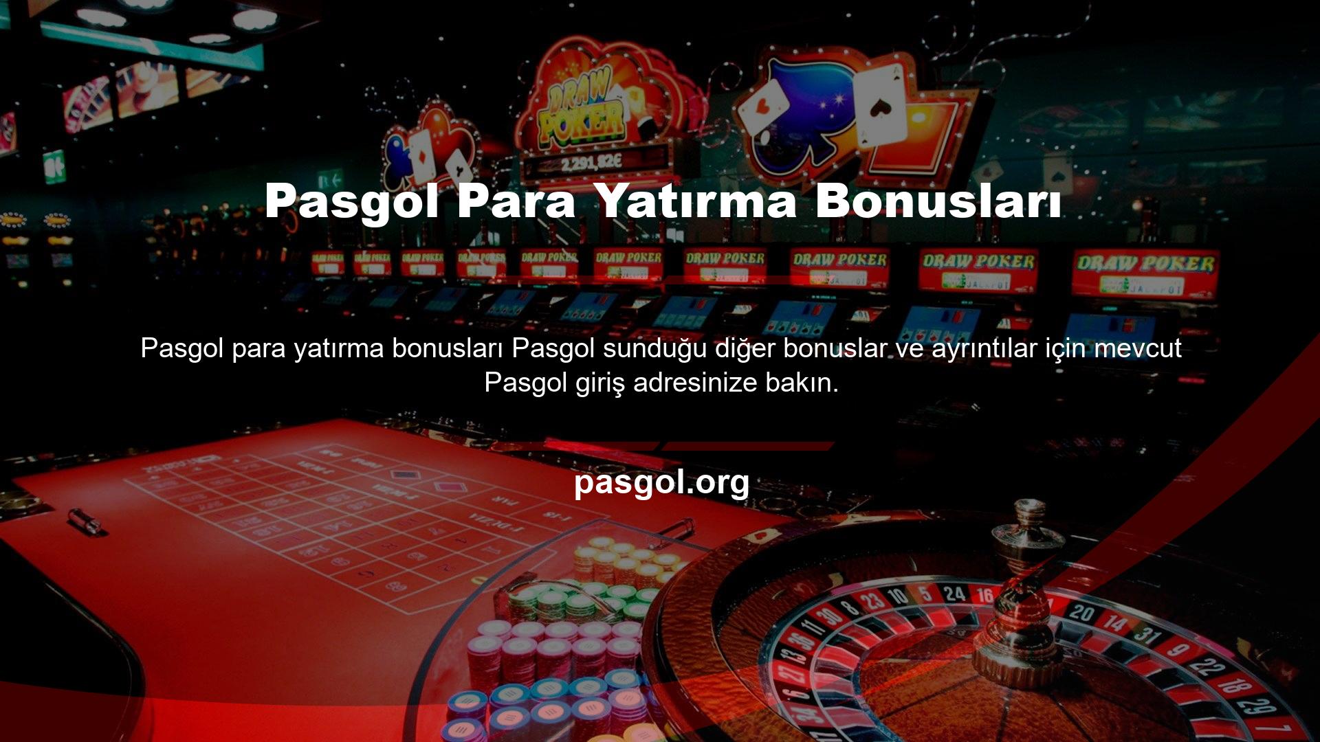 Bonus talepleri Pasgol çevrimiçi destek hattı aracılığıyla yapılabilir